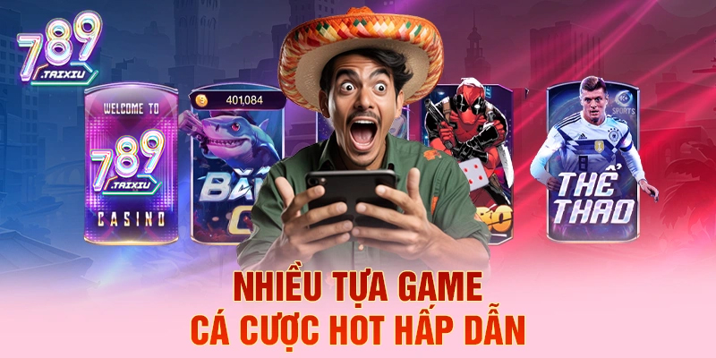 Các tựa game cá cược hấp dẫn tại ABC8